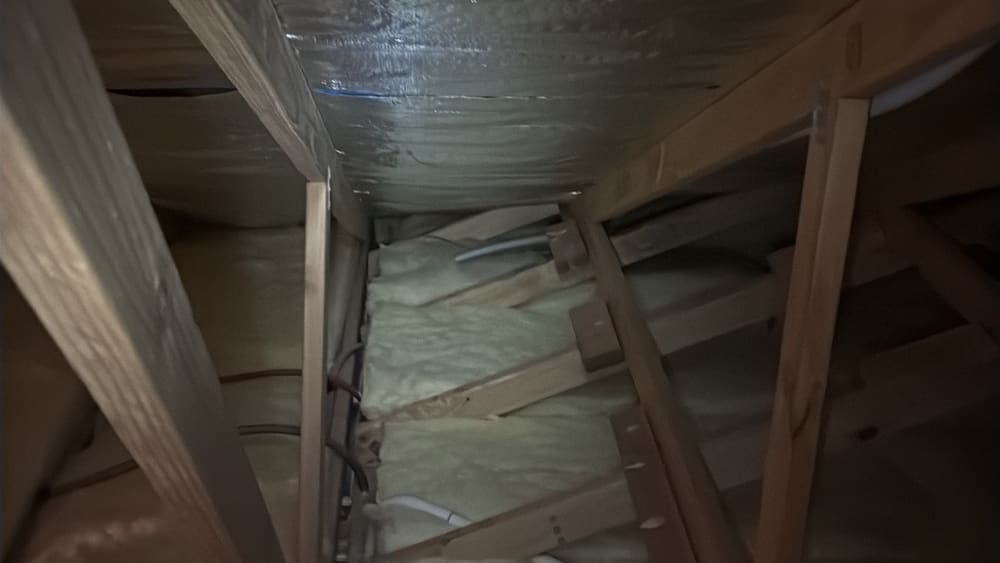 Anti ponding board required (when sarking installed), recorded during a lock-up inspection in Beveridge
