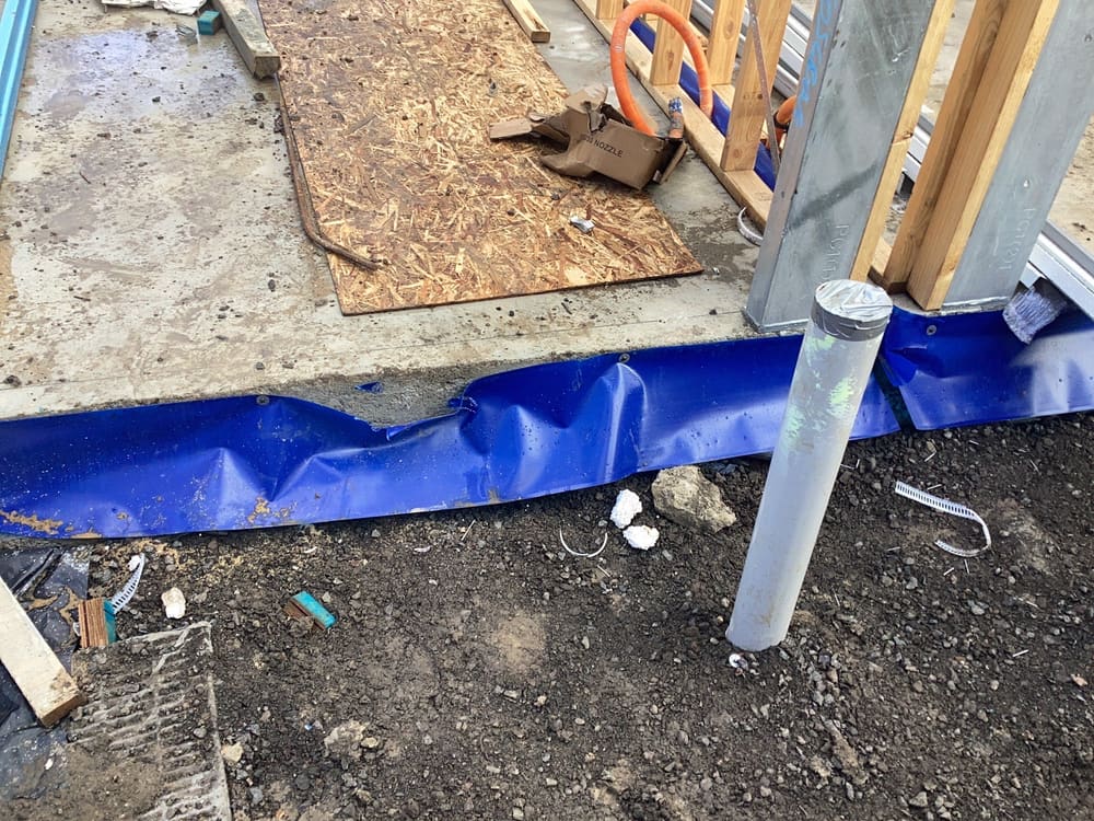 Loose or damages, recorded during a slab pre-pour inspection in Beveridge
