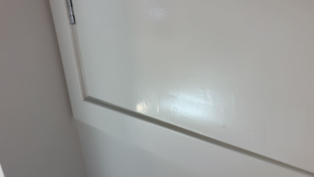 Master bedroom, recorded during a PCI inspection in Beveridge