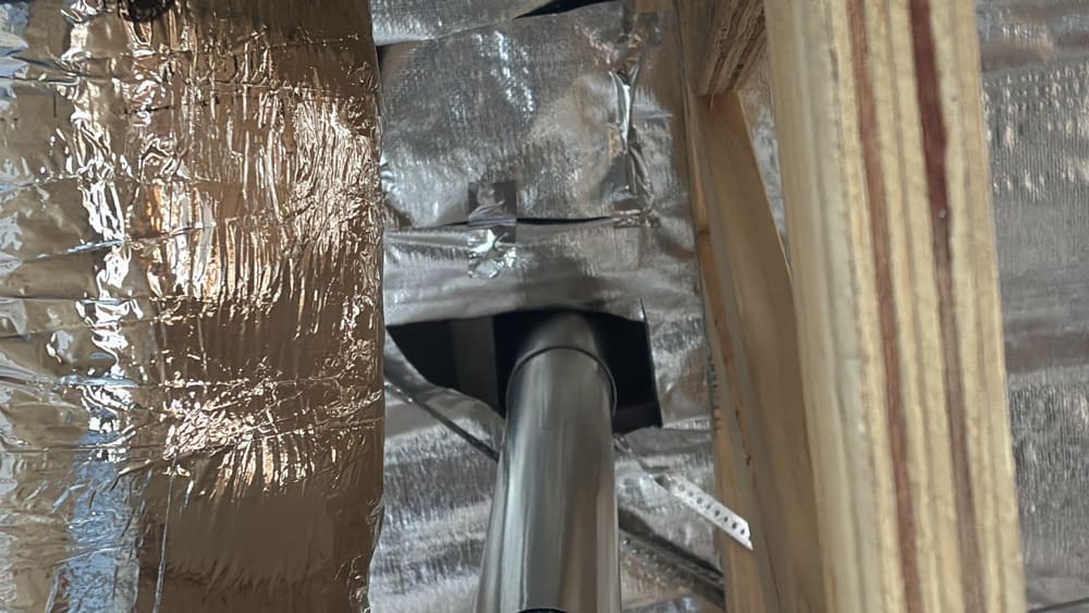 The seal around the penetration must be fixed to stop water leaking in, Beveridge, Whittlesea